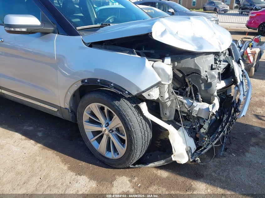 2018 FORD EXPLORER VIN: 1FM5K7F89JGB88429