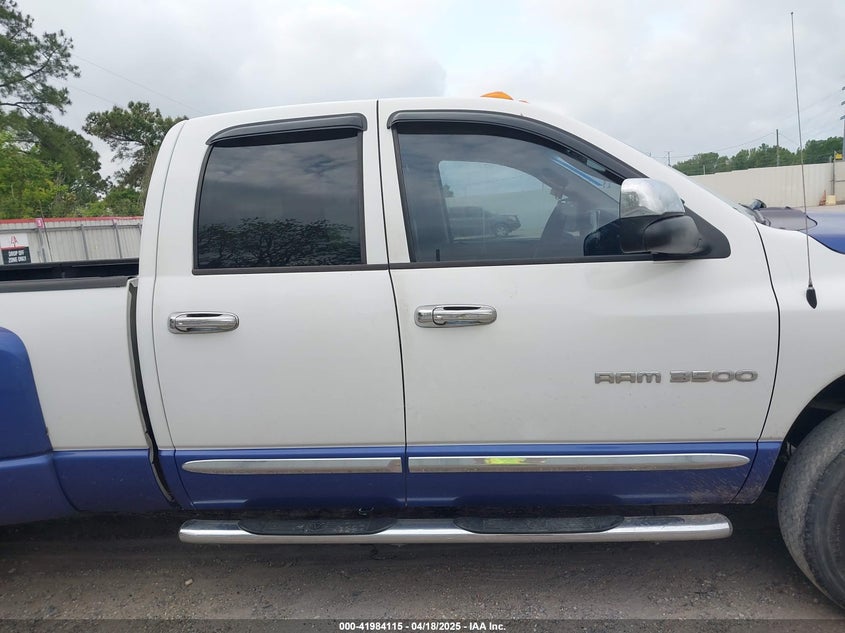 2005 Dodge Ram 3500 Slt/Laramie VIN: 3D7MR48C35G727929 Lot: 41984115