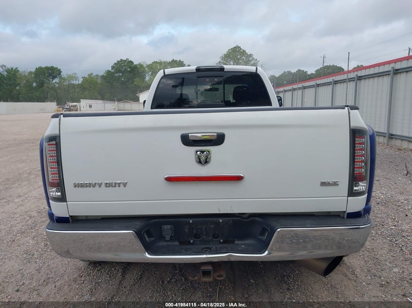 2005 Dodge Ram 3500 Slt/Laramie VIN: 3D7MR48C35G727929 Lot: 41984115