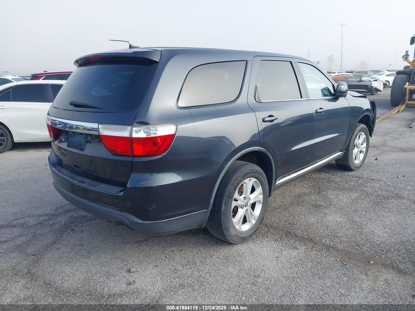 Vin: 1c4rdhag8dc672592, lot: 42475608, dodge durango sxt 20134