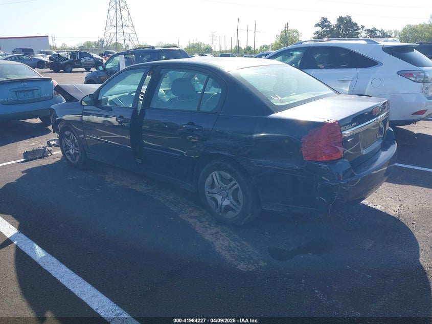 2006 CHEVROLET MALIBU VIN: 1G1ZS51886F131937