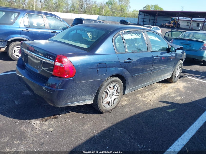 2006 CHEVROLET MALIBU VIN: 1G1ZS51886F131937