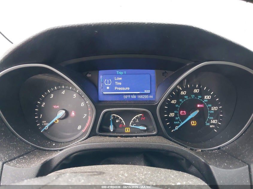 2013 FORD FOCUS VIN: 1FADP3K2XDL121660
