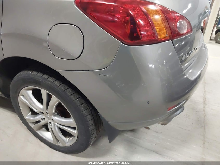 2009 Nissan Murano Le VIN: JN8AZ18W69W206222 Lot: 41984462