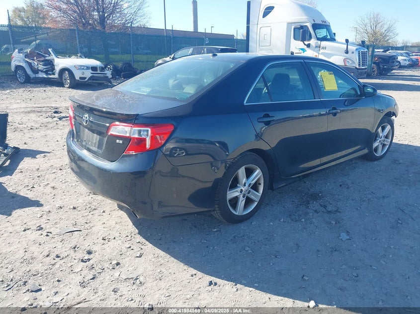 2014 TOYOTA CAMRY SE - 4T1BF1FK9EU737697