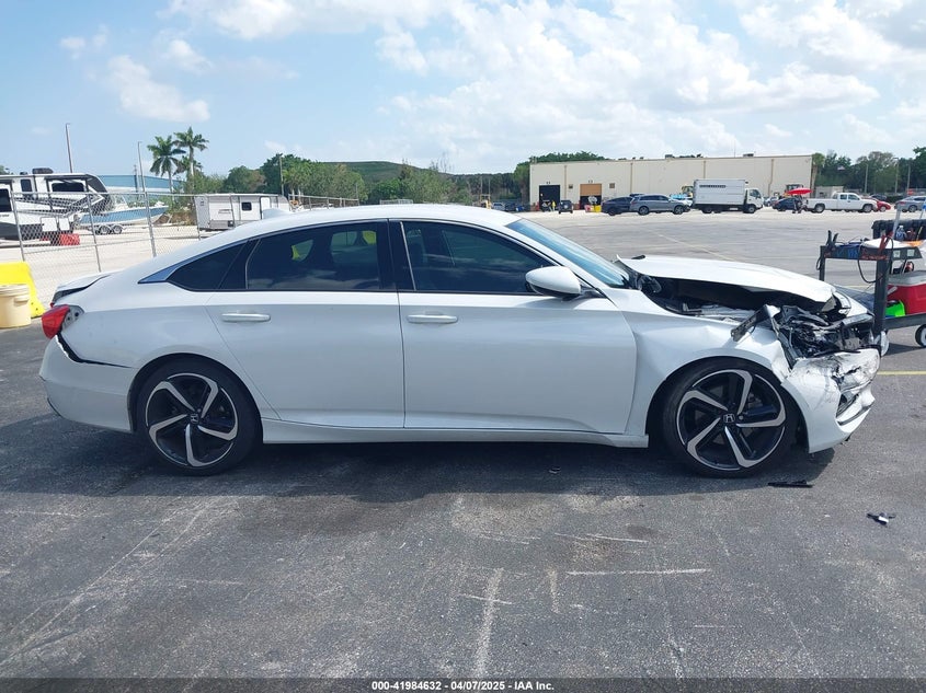 2020 HONDA ACCORD VIN: 1HGCV1F30LA150843