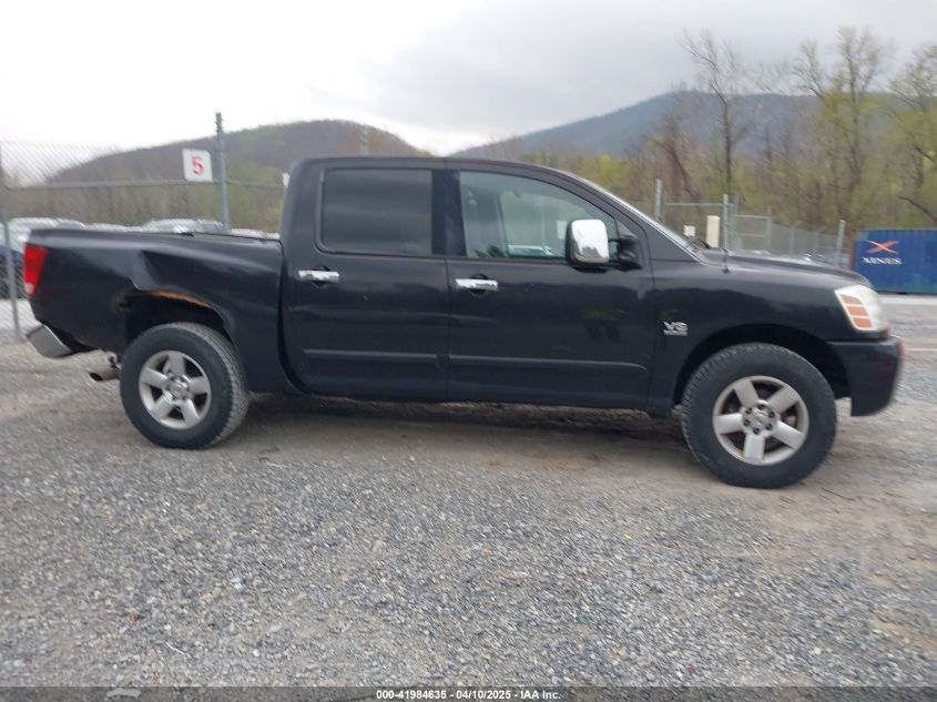 2004 Nissan Titan Le/Se/Xe VIN: 1N6AA06BX4N533701 Lot: 41984635