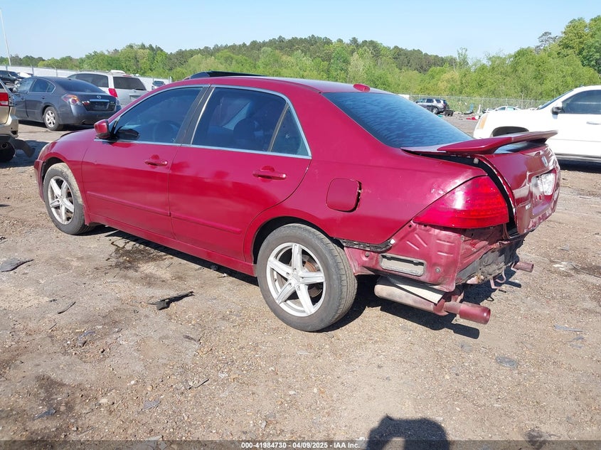 2007 HONDA ACCORD VIN: 1HGCM665X7A080954
