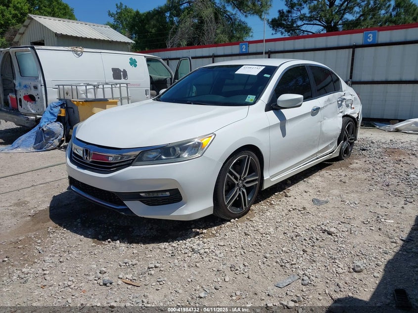 2016 HONDA ACCORD VIN: 1HGCR2F52GA049112