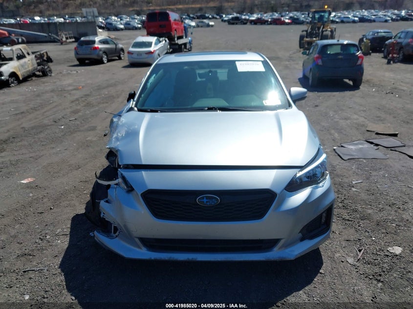 2017 SUBARU IMPREZA VIN: 4S3GKAL6XH3601988