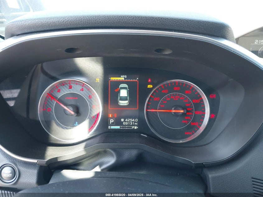 2017 SUBARU IMPREZA VIN: 4S3GKAL6XH3601988