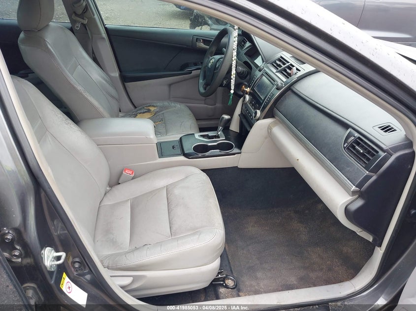 2012 TOYOTA CAMRY VIN: 4T1BF1FK9CU047543