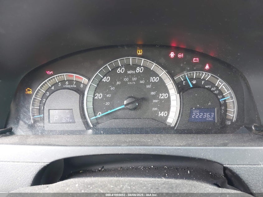 2012 TOYOTA CAMRY VIN: 4T1BF1FK9CU047543