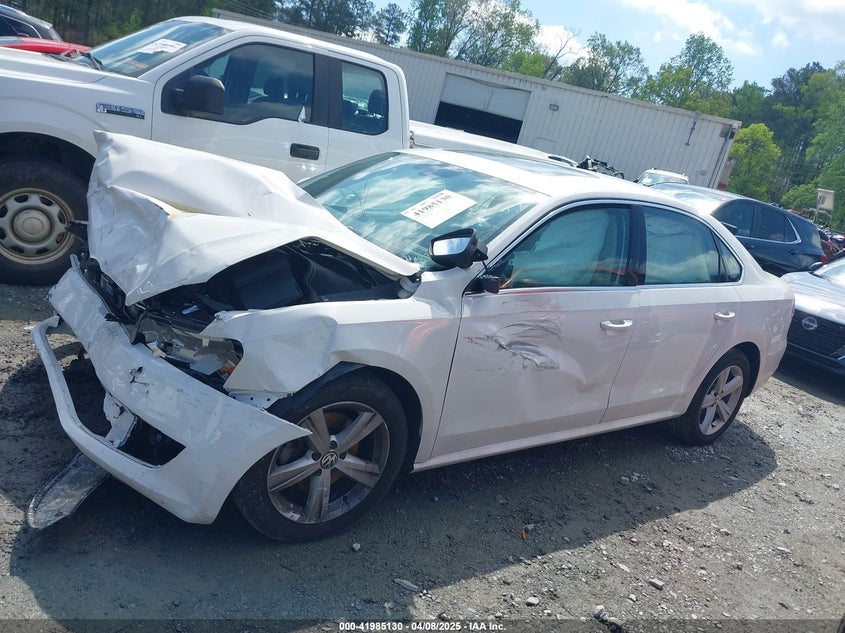 2013 VOLKSWAGEN PASSAT 2.5L SE - 1VWBH7A34DC141383
