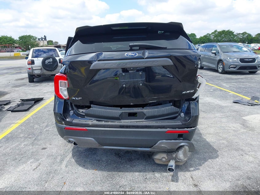 VIN 1FMSK8DH2MGC11792 2021 FORD EXPLORER XLT