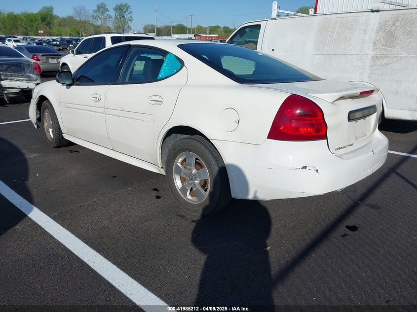 2008 PONTIAC GRAND PRIX VIN: 2G2WP552481171593