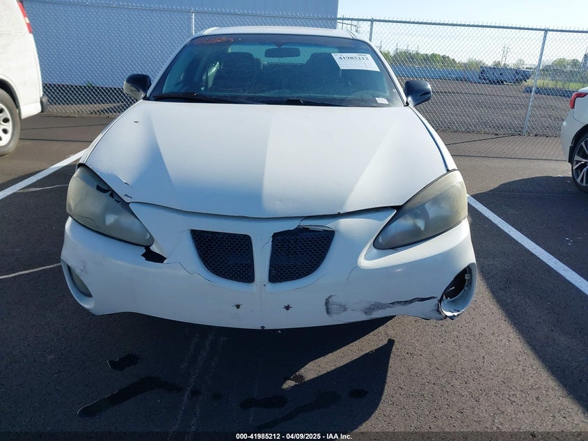 2008 PONTIAC GRAND PRIX VIN: 2G2WP552481171593
