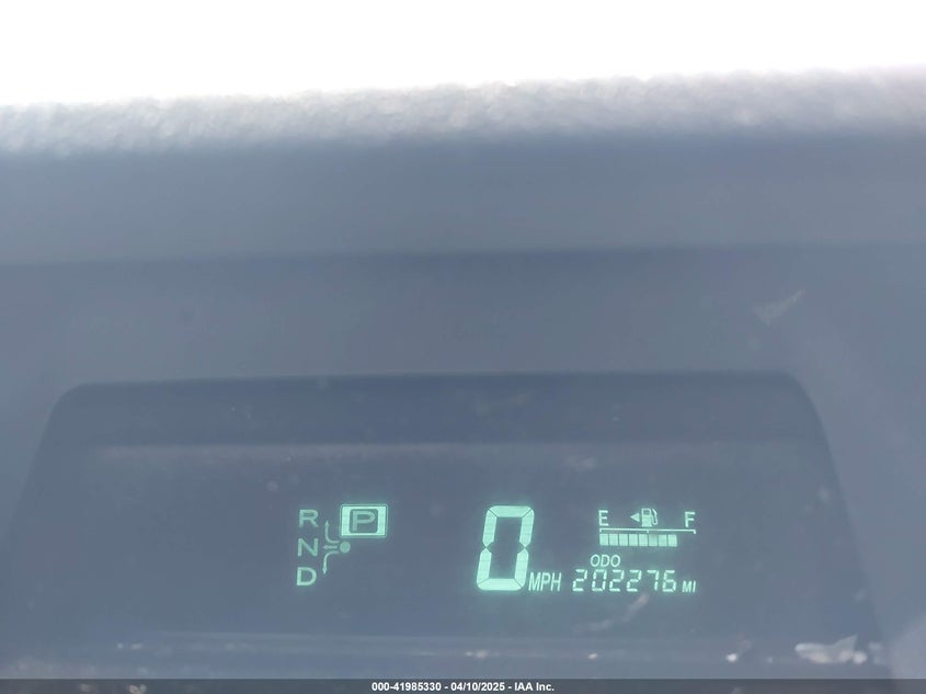 2009 TOYOTA PRIUS VIN: JTDKB20UX93527461