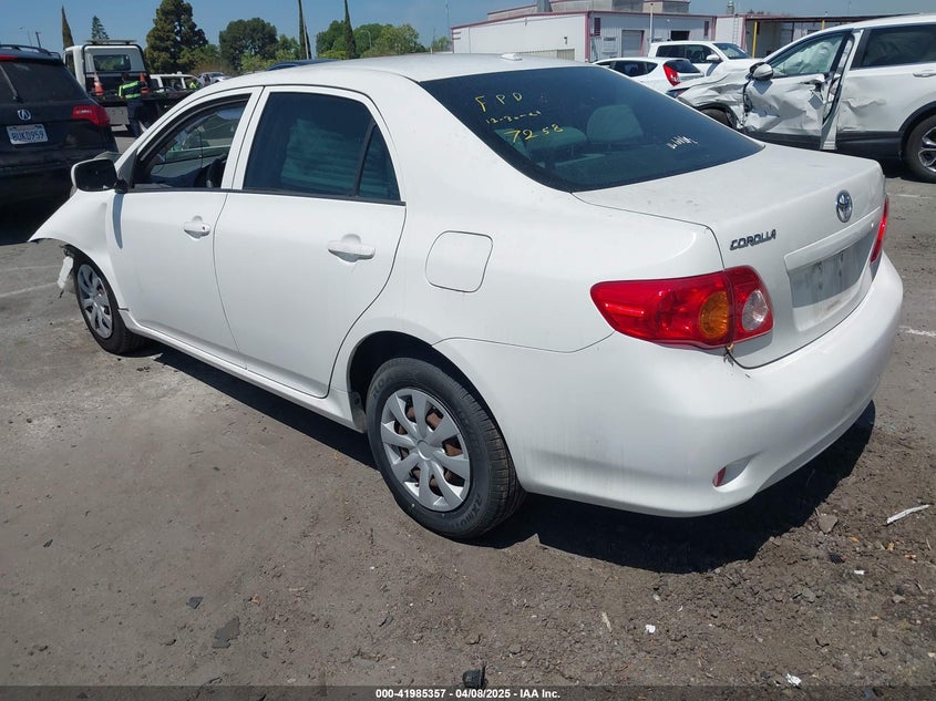 2009 TOYOTA COROLLA VIN: JTDBL40E599087258