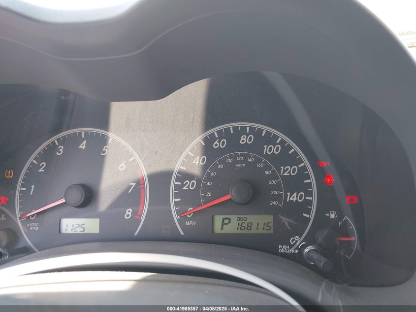 2009 TOYOTA COROLLA VIN: JTDBL40E599087258