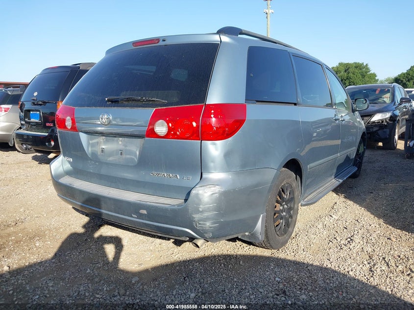 2008 TOYOTA SIENNA VIN: 5TDZK23C98S149793