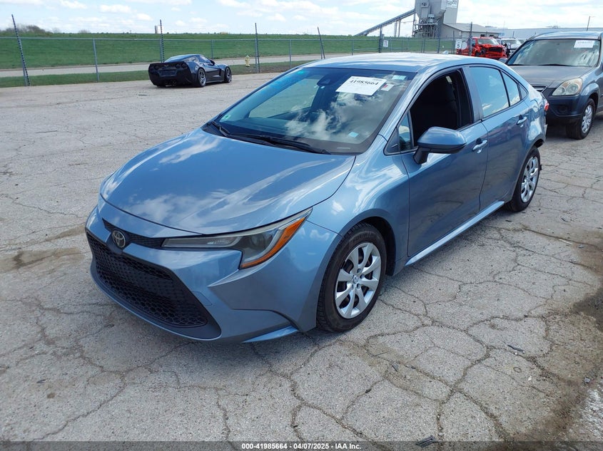2020 TOYOTA COROLLA VIN: JTDEPRAE0LJ070323