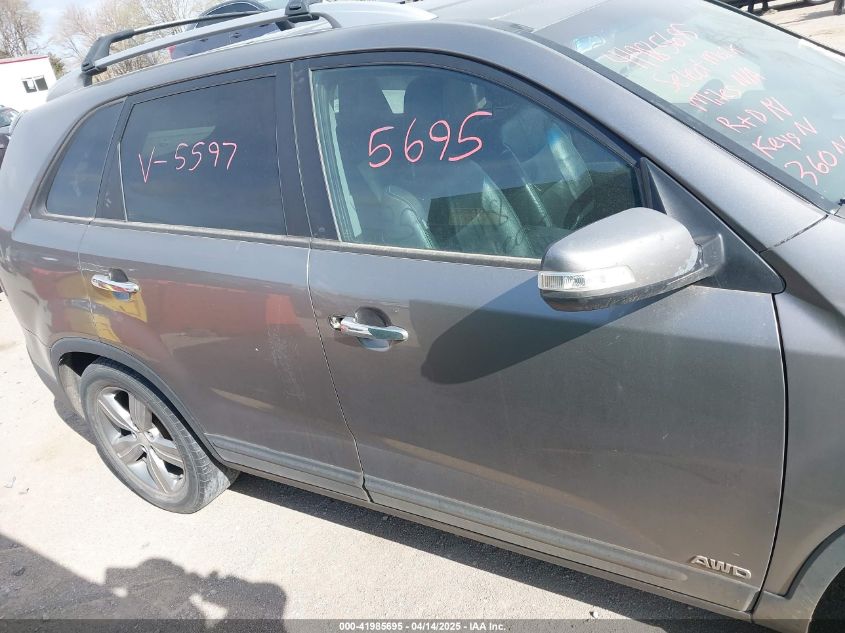 2012 Kia Sorento Ex V6 VIN: 5XYKUDA22CG235597 Lot: 41985695