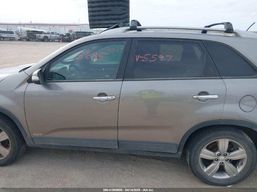 2012 Kia Sorento Ex V6 VIN: 5XYKUDA22CG235597 Lot: 41985695