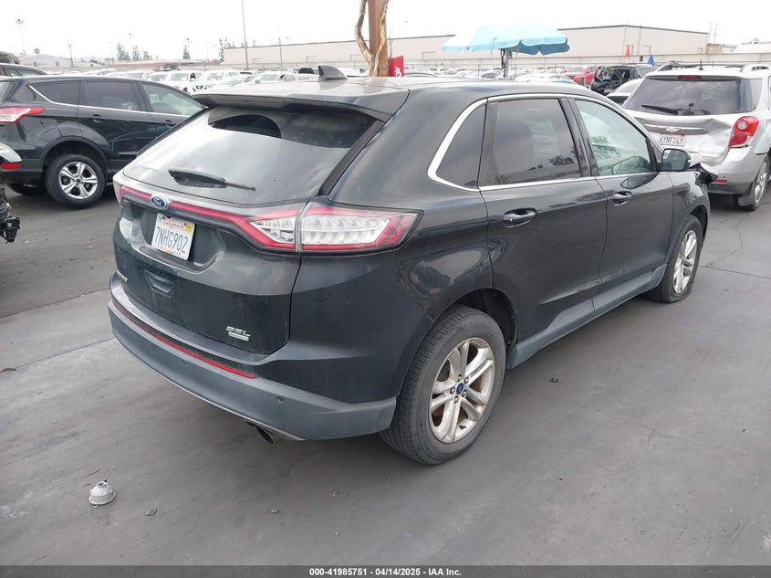 2015 FORD EDGE VIN: 2FMTK3J98FBB85956