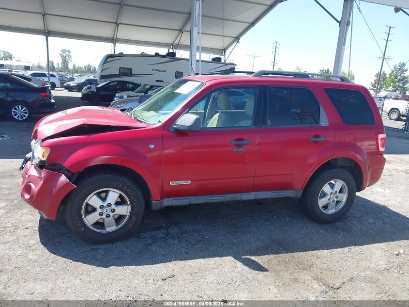 2008 FORD ESCAPE VIN: 1FMCU93198KD65749