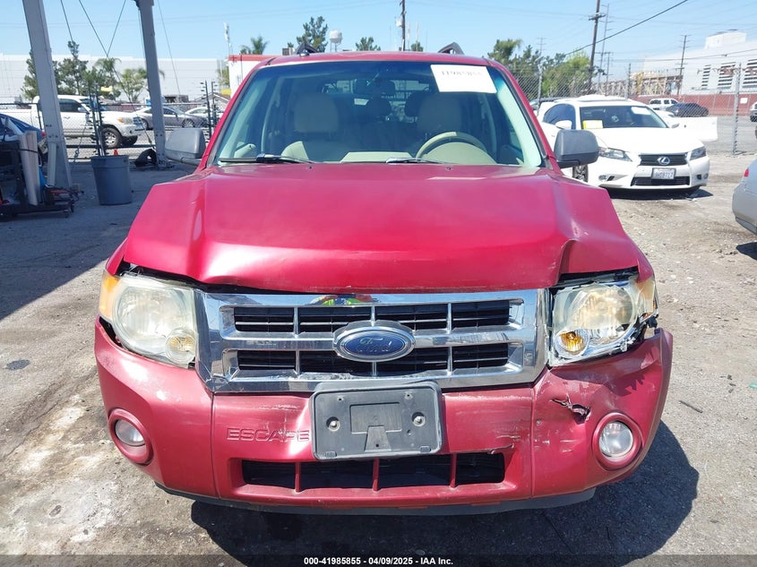 2008 FORD ESCAPE VIN: 1FMCU93198KD65749