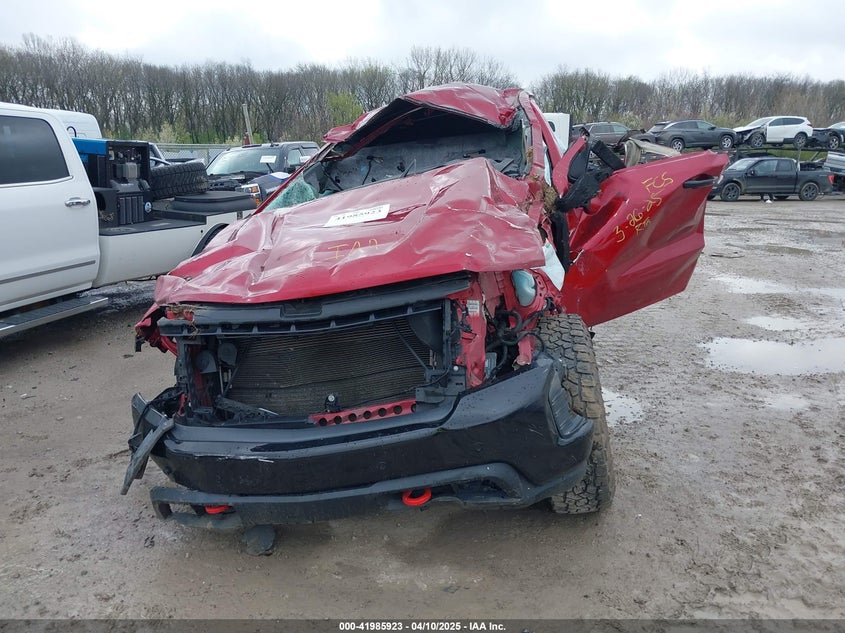 2021 CHEVROLET SILVERADO 1500 4WD  SHORT BED LT TRAIL BOSS - 1GCPYFED2MZ208128