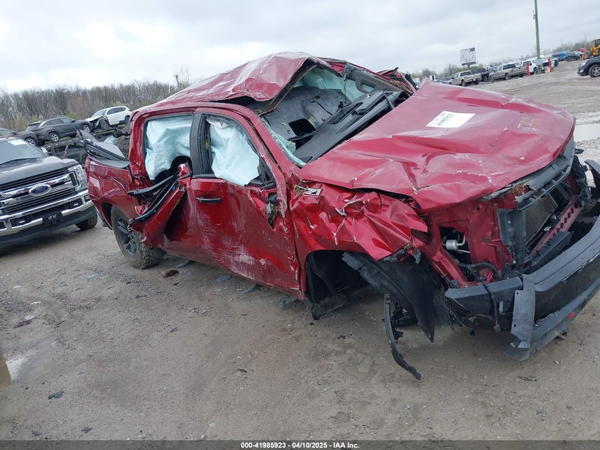 2021 CHEVROLET SILVERADO 1500 4WD  SHORT BED LT TRAIL BOSS - 1GCPYFED2MZ208128