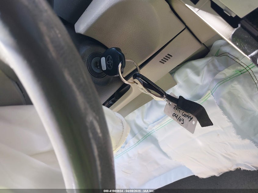 2011 TOYOTA CAMRY VIN: 4T1BF3EK8BU663469