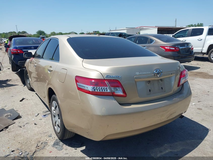2011 TOYOTA CAMRY VIN: 4T1BF3EK8BU663469