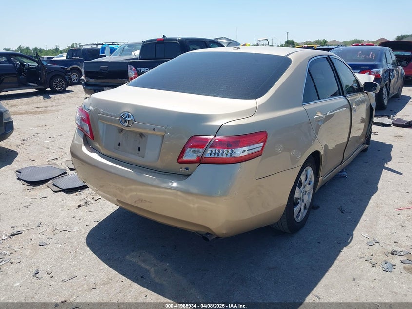 2011 TOYOTA CAMRY VIN: 4T1BF3EK8BU663469