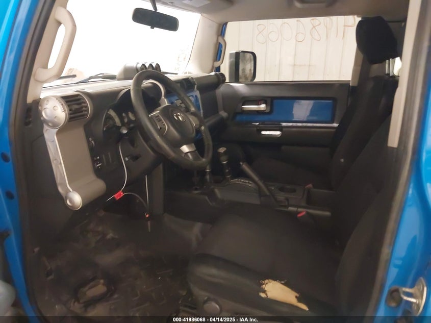 2008 TOYOTA FJ CRUISER VIN: JTEBU11F38K018980