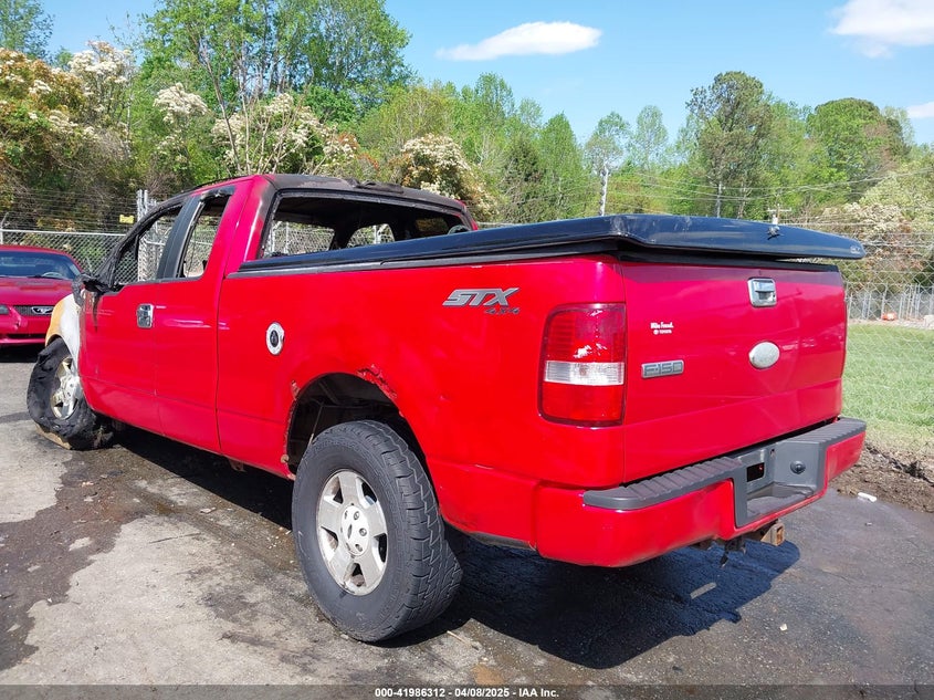 2006 FORD F-150 VIN: 1FTRX14W36FA74283