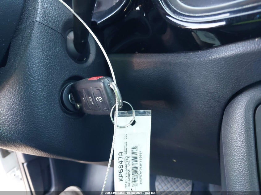 2018 VOLKSWAGEN BEETLE 2.0T COAST/2.0T S - 3VWFD7AT4JM715004