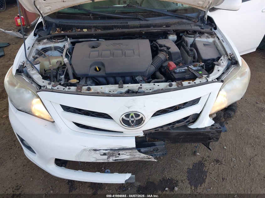 2011 TOYOTA COROLLA VIN: 2T1BU4EE3BC604630