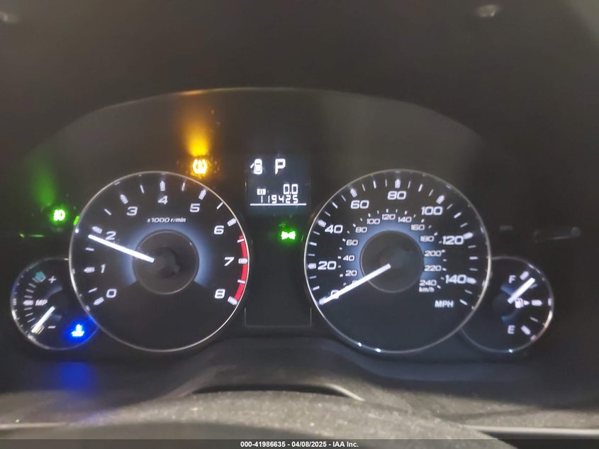 2012 Subaru Legacy 2.5I Limited VIN: 4S3BMBK65C3034951 Lot: 41986635