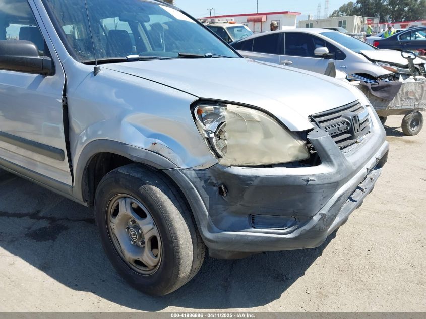 2004 Honda Cr-V Lx VIN: JHLRD68444C01891 Lot: 41986696