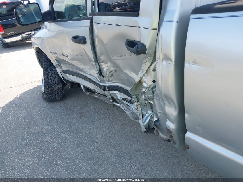 2005 Dodge Ram 2500 Slt/Laramie VIN: 3D7KS28C55G837803 Lot: 41986737