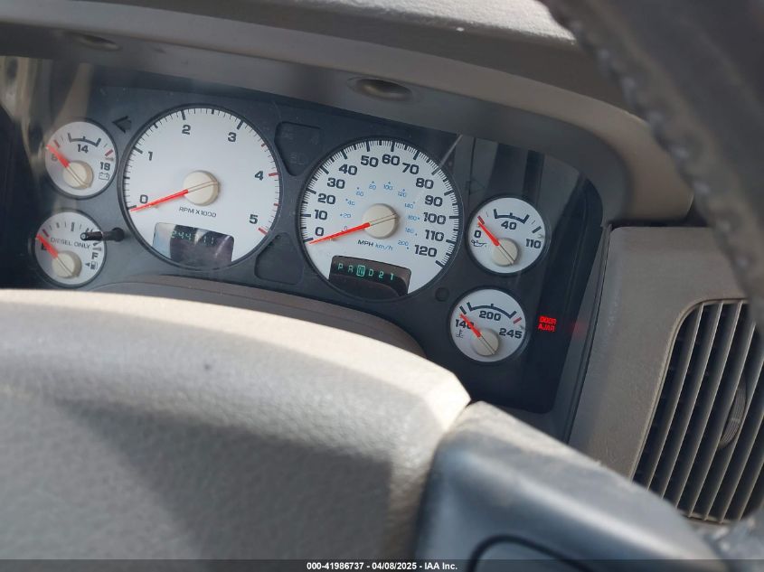 2005 Dodge Ram 2500 Slt/Laramie VIN: 3D7KS28C55G837803 Lot: 41986737