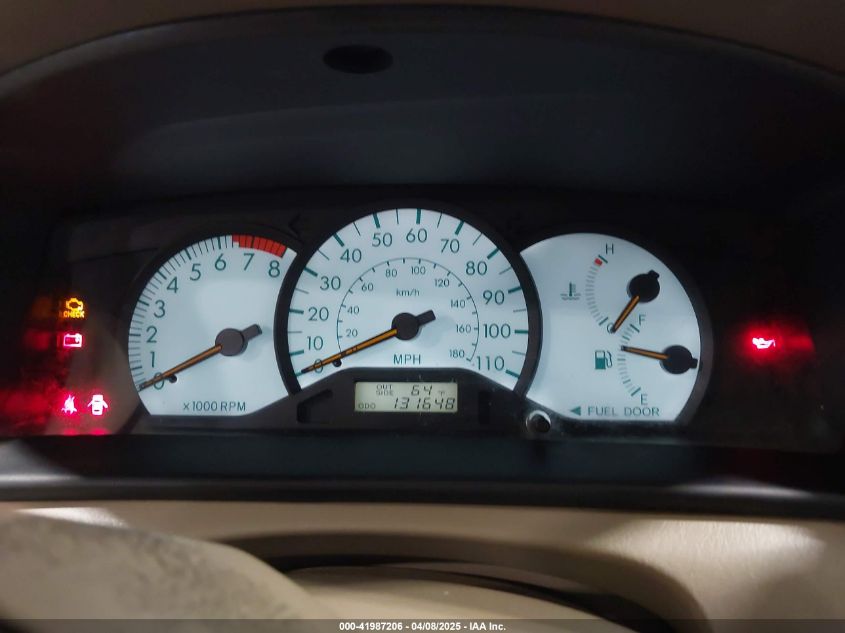 2003 Toyota Corolla Le VIN: JTDBR32E330020921 Lot: 41987206