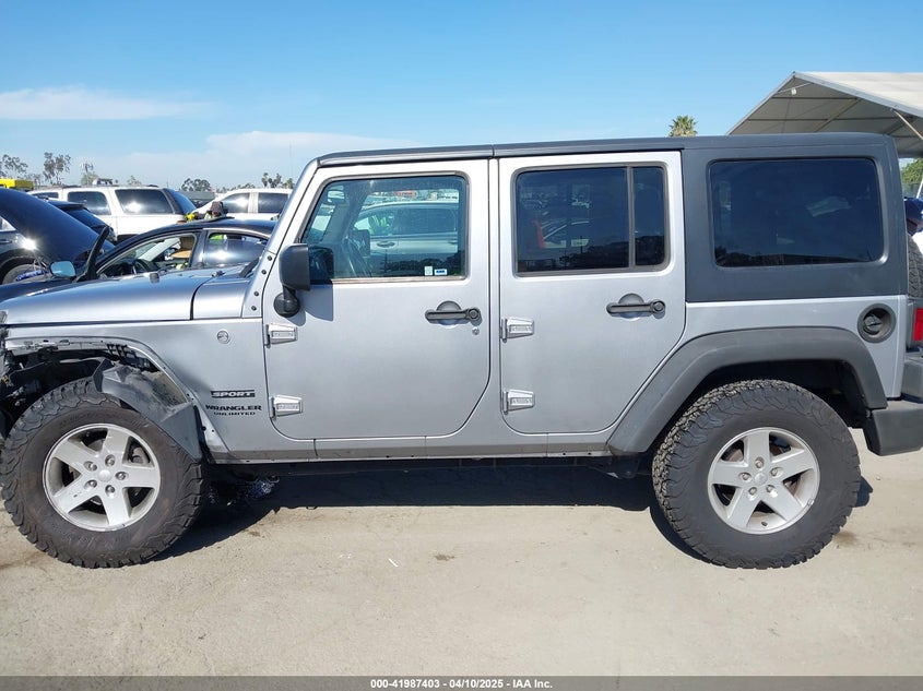 2016 JEEP WRANGLER UNLIMITED VIN: 1C4BJWDG5GL309813