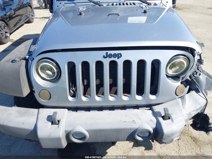 2016 JEEP WRANGLER UNLIMITED VIN: 1C4BJWDG5GL309813