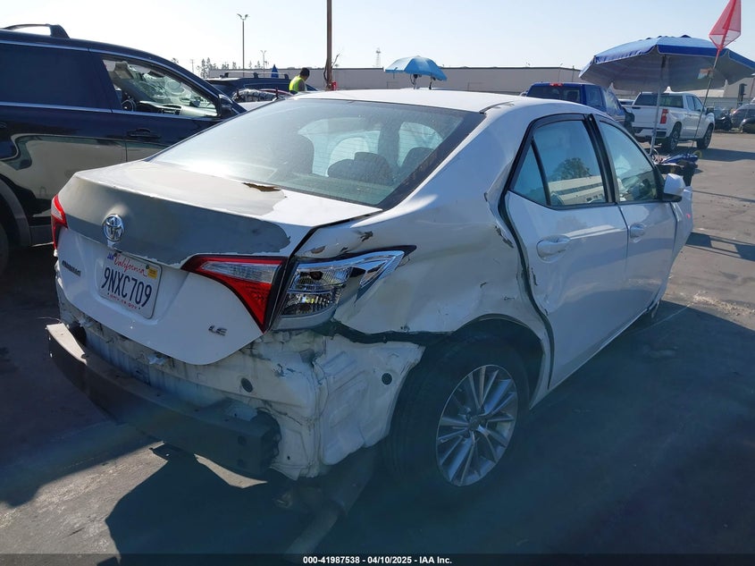 2014 TOYOTA COROLLA VIN: 5YFBURHE9EP059529