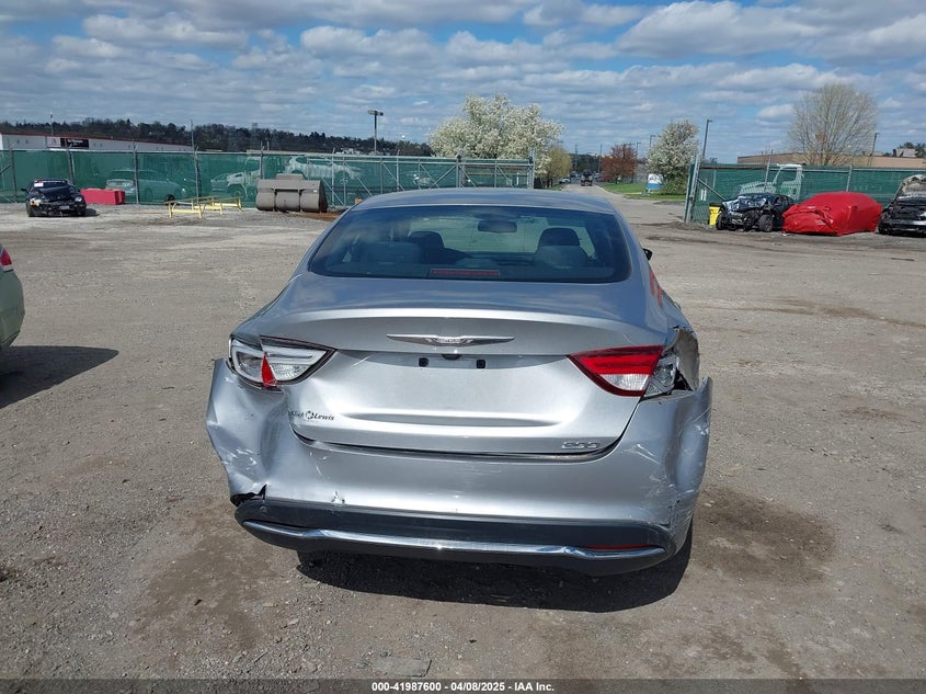 2016 CHRYSLER 200 VIN: 1C3CCCAB9GN149515