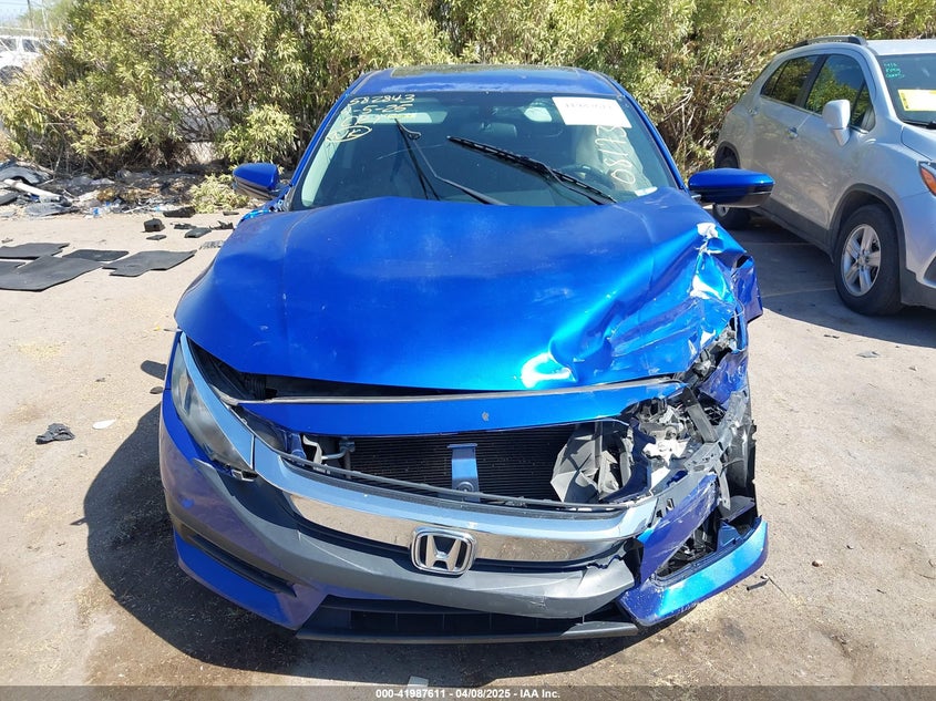 2016 HONDA CIVIC VIN: 19XFC2F71GE081738
